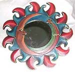 bali mirrors, wooden mirror frame, Indonesian handicrafts and artifact