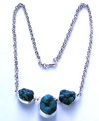 Online wholesale jewelry gifts shop supply sterling silver necklace with stone